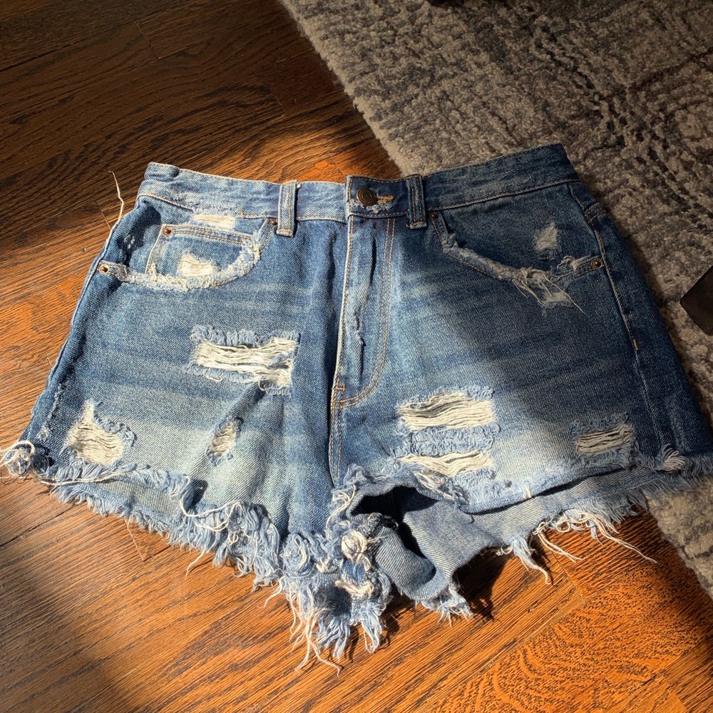 Zara jean shorts